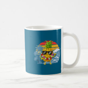 Caneca De Café Aloha Havaiano Sinal de Abacaxi Havaí Shaka Riso