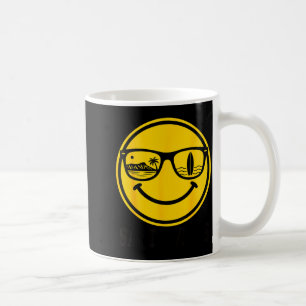 Caneca De Café Aloha havaiano surf sorriso rosto waikiki havaí
