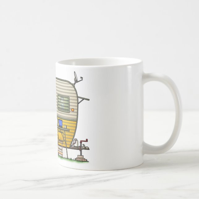 Caneca De Café Aloha reboque de campista (Direita)