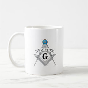 Caneca De Café Alojamento da Freemasonry do Estado de Nova Iorque