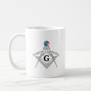 Caneca De Café Alojamento Freemasonry do Estado da Carolina do No