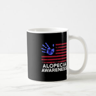 Caneca De Café Alopecia Sensibilização Cabelo Perde Guerreiro Cop
