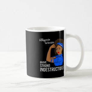Caneca De Café Alopecia Warrior: Sensibilização Indestrutível dos