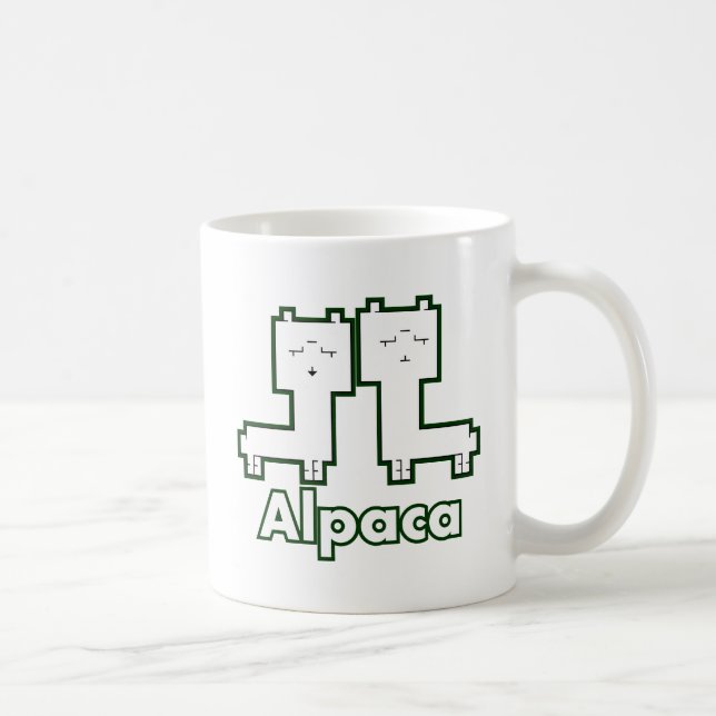 Caneca De Café Alpaca (Direita)