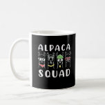 Caneca De Café Alpaca Squad Gangster Funny Alpaca Amigos<br><div class="desc">Alpaca Squad Gangster Funny Alpaca Amigos. Llama Alpaca Lover.</div>