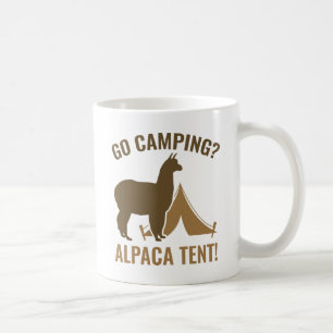 Caneca De Café Alpaca Tent