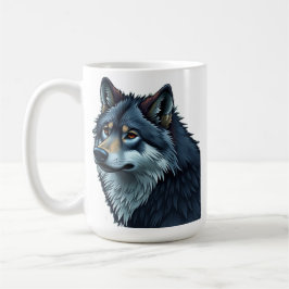 Caneca De Café „Alpha-Wolf – König der Wildnis“