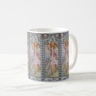 Caneca De Café Alphonse Maria Mucha – Jugendstil Art nouveau