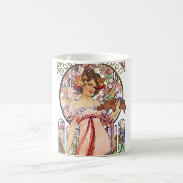 Caneca De Café Alphonse Mucha (Centro)