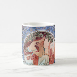 Caneca De Café Alphonse Mucha