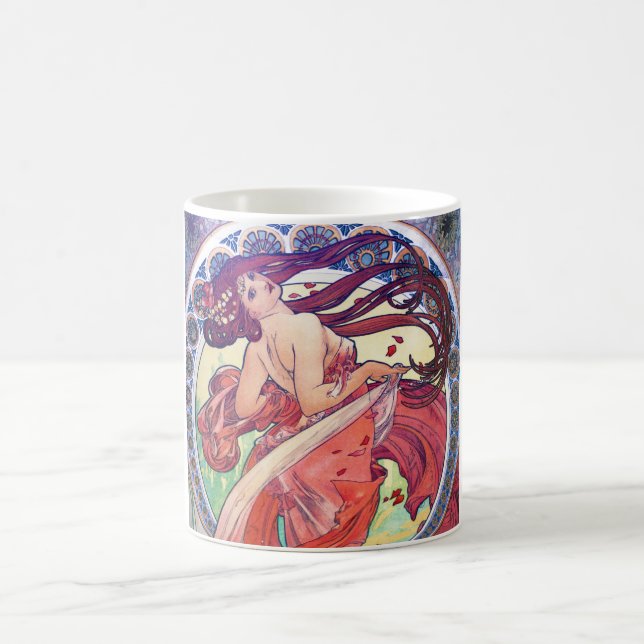 Caneca De Café Alphonse Mucha (Centro)