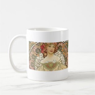 Caneca De Café Alphonse Mucha - Art Nouveau Master