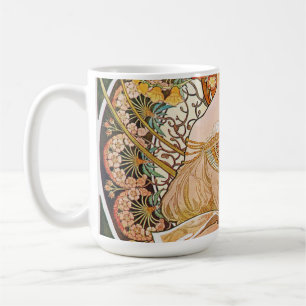 Caneca De Café Alphonse Mucha - Sonho