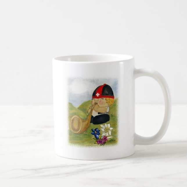 Caneca De Café Alphorn Sepp (Direita)