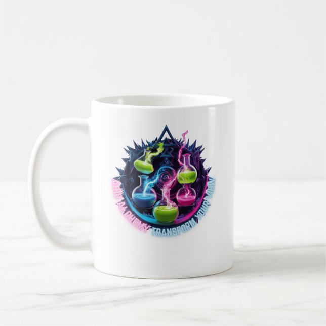 Caneca De Café Alquimia ácida - Transforme a sua vista (Esquerda)