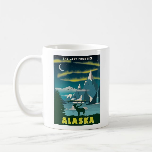 Caneca De Café Alska Coffee Mug - Tamanho 11oz (Esquerda)