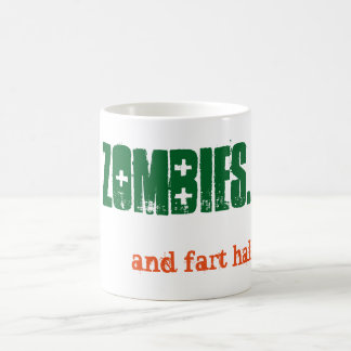 Caneca De Café Alt Come Zombies e Fart Halloween Emo Gótico