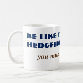 Caneca De Café Alt Funny Hedgehog Leite Madeira Comédia Animal