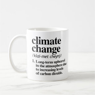 Caneca De Café Alterações climáticas