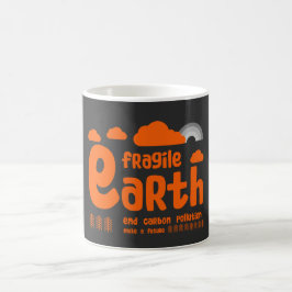 Caneca De Café Alterações climáticas | Poluição por carbono | Açã