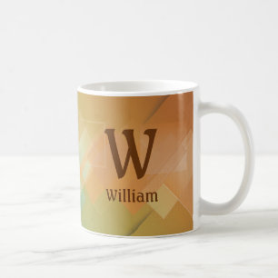 Caneca De Café Alterar o Nome da Adição Inicial Verde para Castan