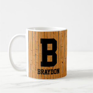 Caneca De Café Alterar o nome inicial A B C D E F G Painel da Mad
