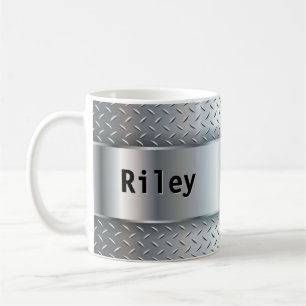 Caneca De Café Alterar o nome inicial da adição O P Q R S T T Met