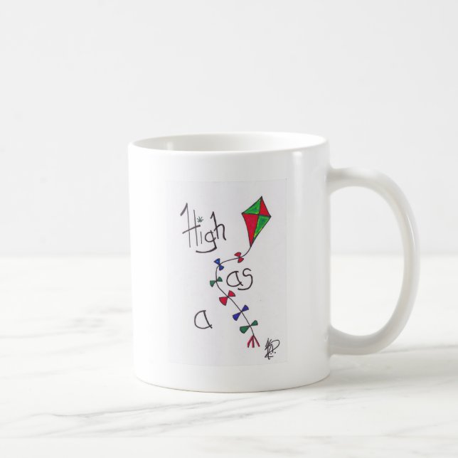Caneca De Café Alto como um papagaio (Direita)