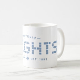Caneca De Café Altura Telha, Telha Azul, Grande, Houston Heights