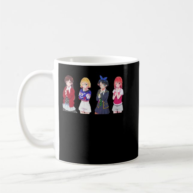 Caneca De Café Aluguer De Anime Um Filme De Namorada Para O Lover (Esquerda)
