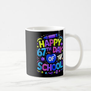 Caneca De Café Aluno Seis Sete Tendência 67 Feliz 67º Dia De Sc