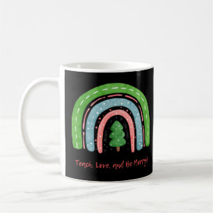 Caneca De Café Alunos de Natal amam e sejam camisetas Felizes
