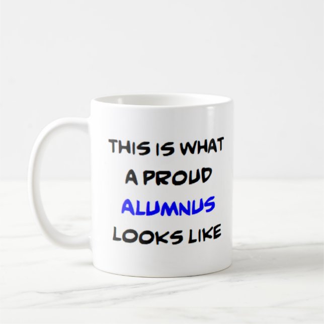 Caneca De Café Alunos, orgulhoso (Esquerda)