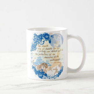 Caneca De Café Alvo do karaté