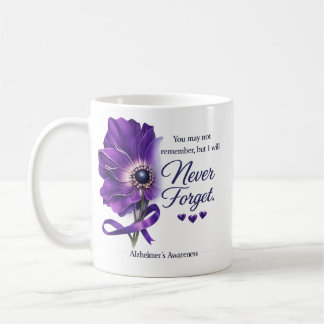 Caneca De Café Alzheimer - Nunca Esqueça