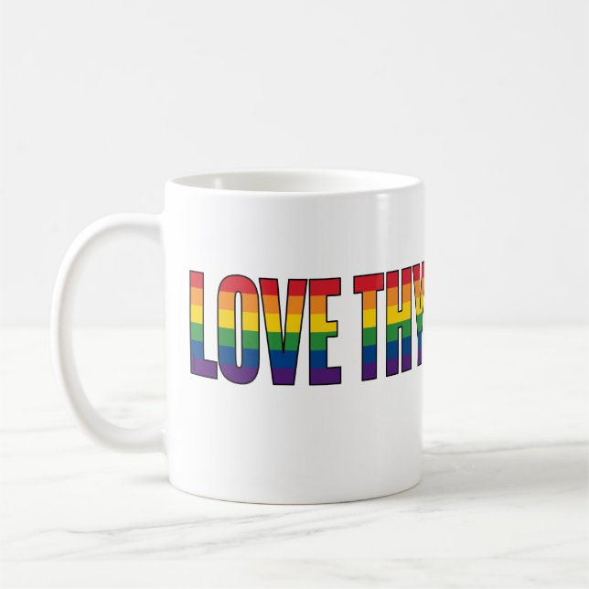 Caneca De Café Ama o Teu Próximo (Esquerda)