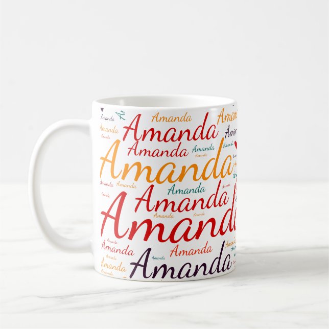 Caneca De Café Amanda (Esquerda)