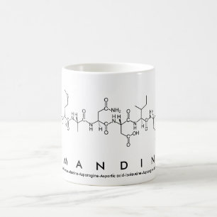 Caneca De Café Amandine peptide mug
