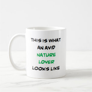 Caneca De Café amante ávido da natureza