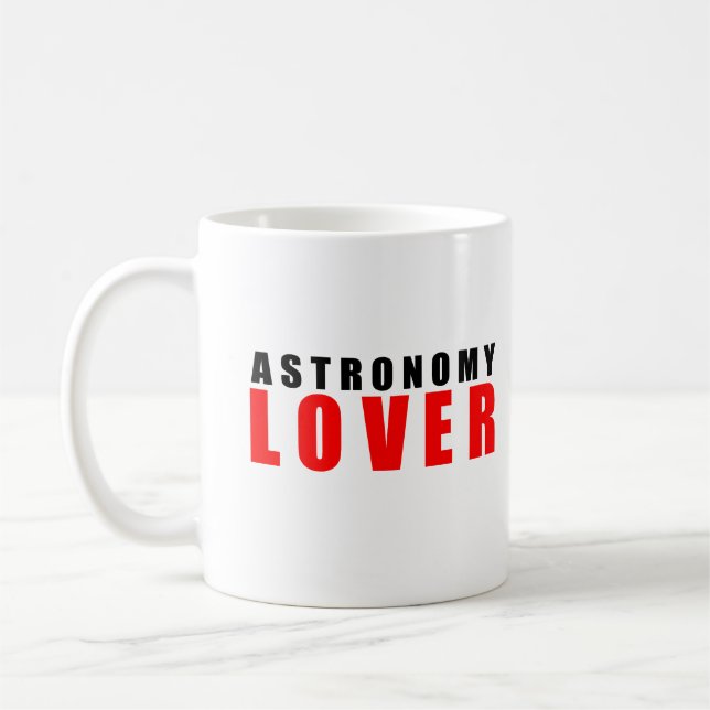 Caneca De Café Amante da astronomia (Esquerda)
