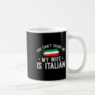 Caneca De Café Amante da Itália Você Não Pode E Me Minha Esposa É