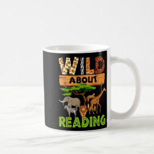 Caneca De Café Amante da leitura leitura selvagem leitura de livr