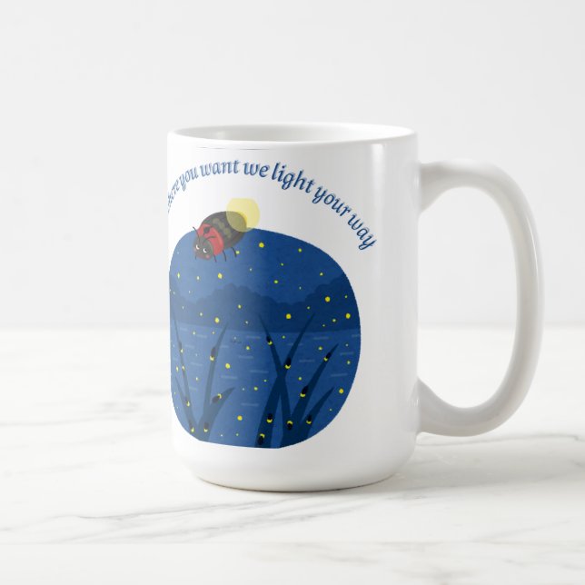 Caneca De Café amante da natureza Clássica de Mug (Direita)
