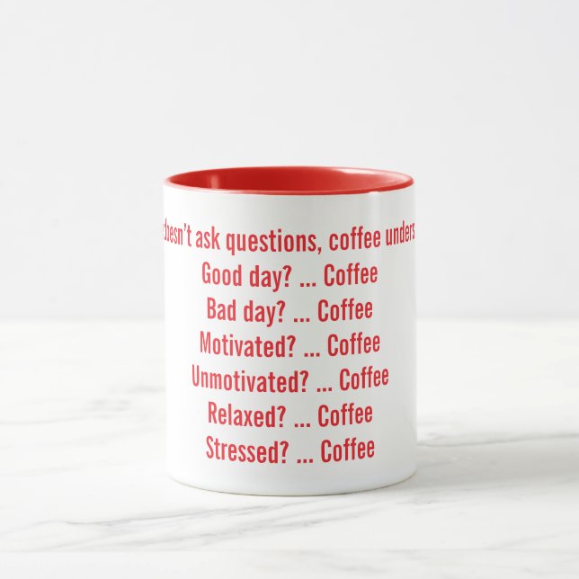Caneca de Café Amante da Solução Universal (Centro)