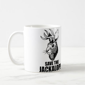 Caneca De Café Amante de Acampamento Jackalope