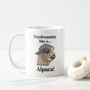 Caneca De Café Amante de Animais Engraçados de Lhama Alpaca