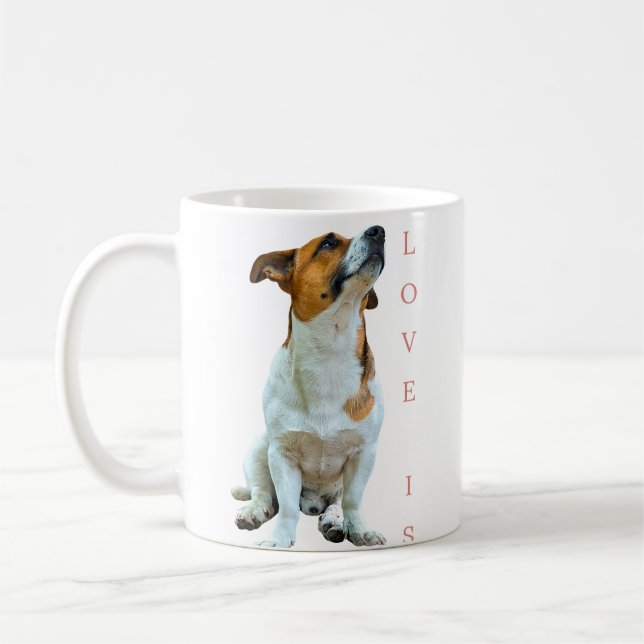Caneca De Café Amante de cães (Esquerda)