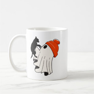 Caneca De Café Amante de Chihuahua Fantasma Fofo