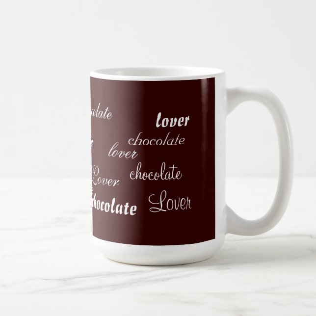 Caneca De Café Amante de Chocolate (Direita)