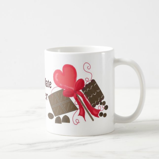 Caneca De Café Amante de Chocolate (Direita)